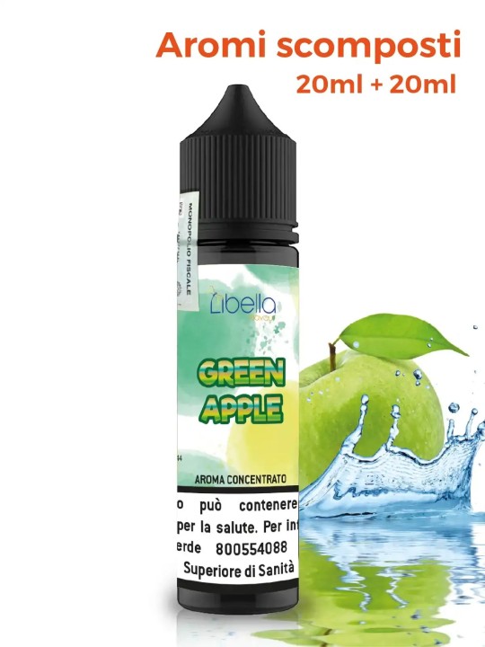 Green Apple liquido scomposto gusto cannabis online ItaliaSvapo.it