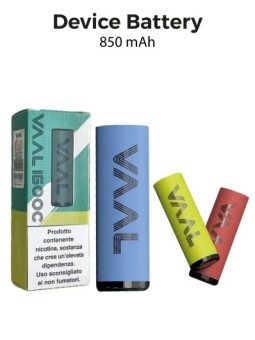 Catteria ricaricabile VAAL 1600C