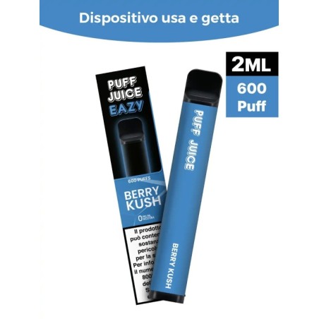 Berry Kush usa e getta 2ml