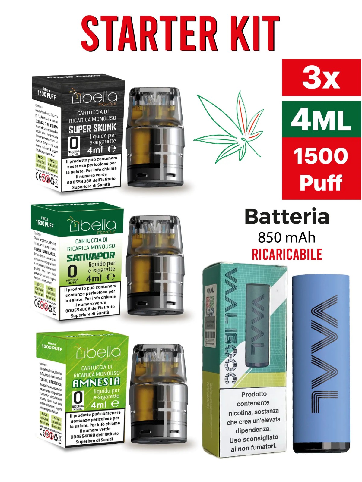 Starter Kit assaggio VAAL