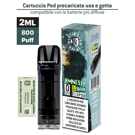 Amnesia Pod 2ml 800 Puff